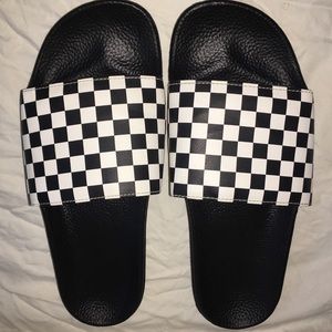 Vans Checkerboard Slides Slip-on size 12